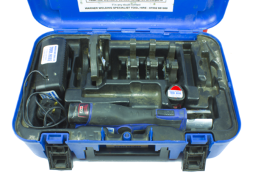 002 Geberit 12v Press Tool ACO103plus (15mm Ø, 22mm Ø, 28mm Ø, 35mm Ø)